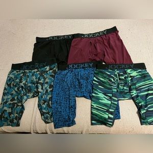 Jockey RapidCool 13” quad short underwear size M brand new